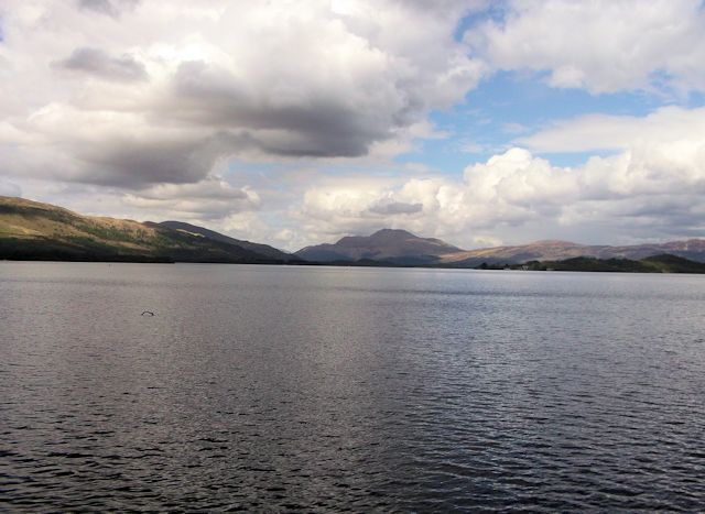 Loch Lomond from north end of Duck Bay