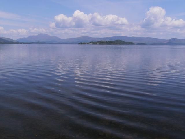 Loch Lomond between Inchmurrin and Duck Bay