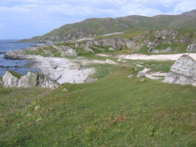 Sandy bay south of Corpach