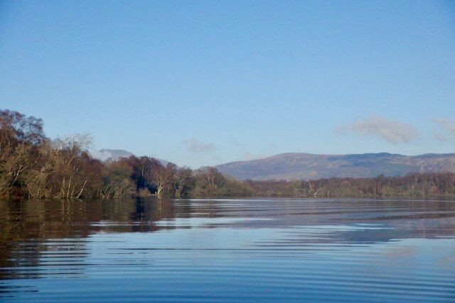 Flooded shoreline, Inchmoan
