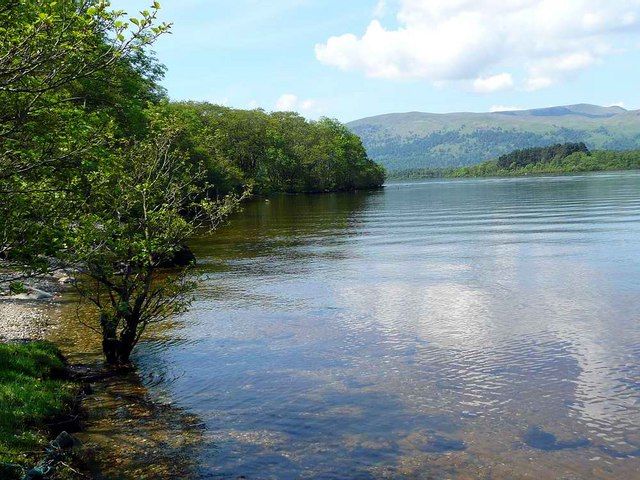 North shore of Inchfad