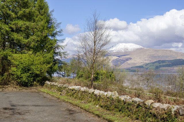 Parking bay above A82