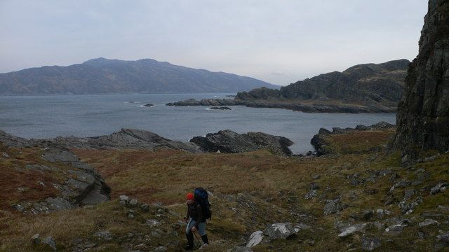 Shoreline Beneath Beinn nan Capull