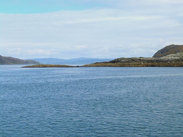 North end of Eilean Beag
