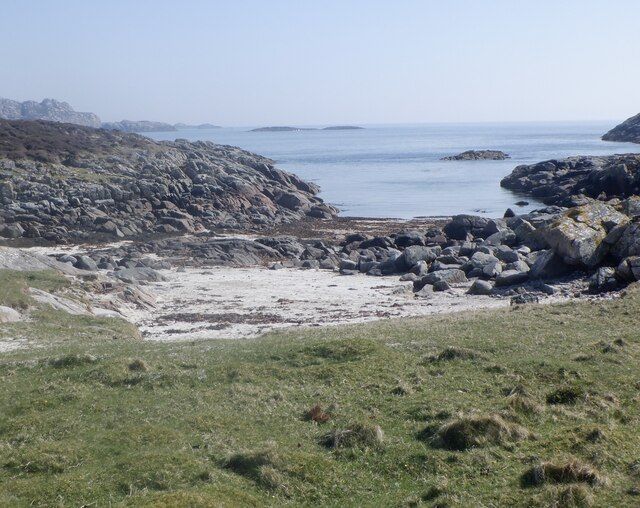 Beach, Eilean a' Chalmain
