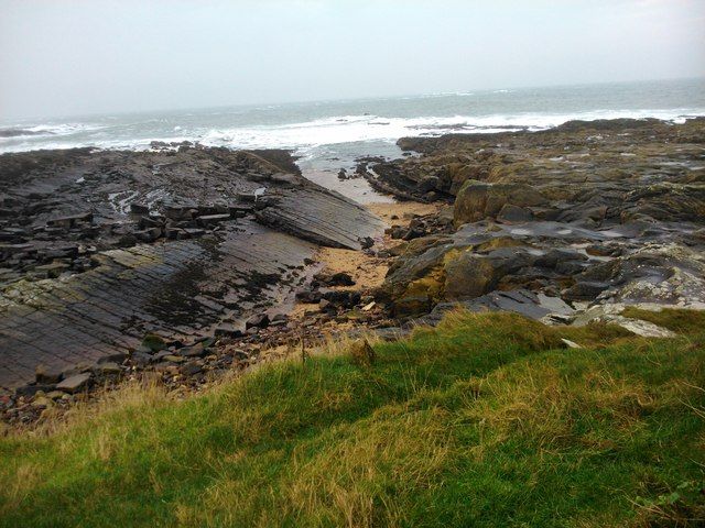 fife ness - low tide