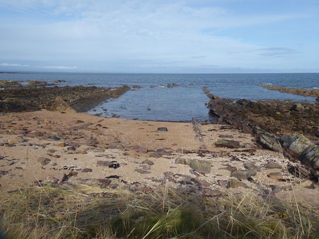 Coastline north of Fife Ness