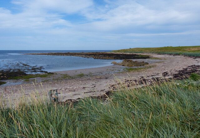 Beach along the Fife coast