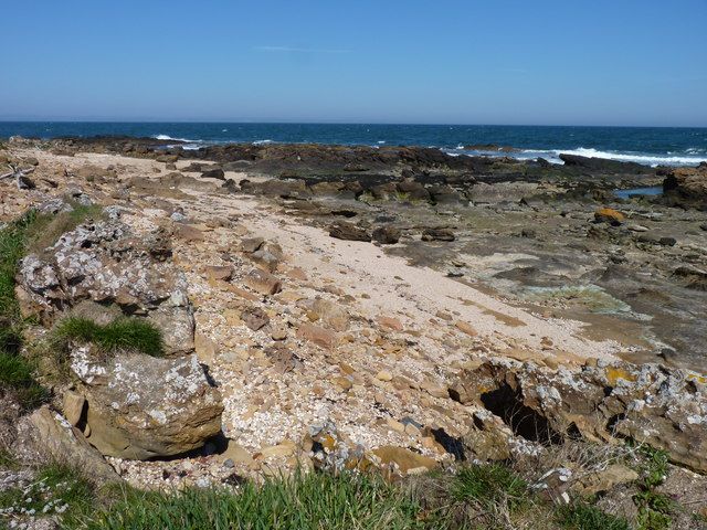 Rocky foreshore