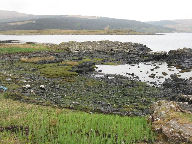 Foreshore below Garbh Shron