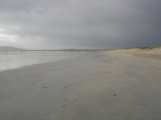 Tràigh Bhàgh in the Crossapol direction