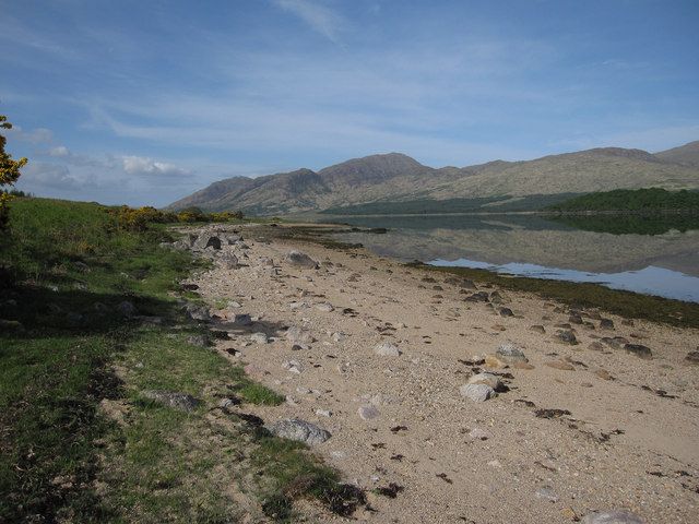 Loch Etive shoreline