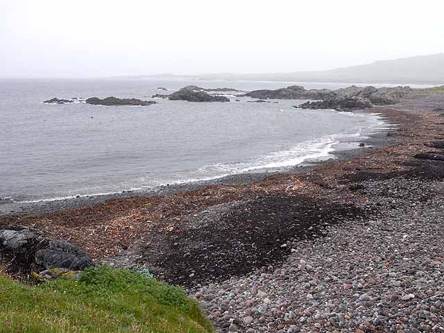 Bay on the Chraiginis peninsula