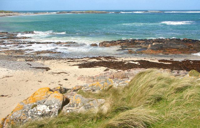 Bay in front of Traigh Halum, Coll