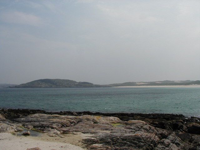 Feall Bay, from the west.