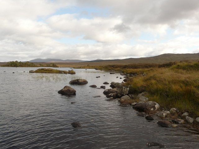 Loch Laidon shoreline