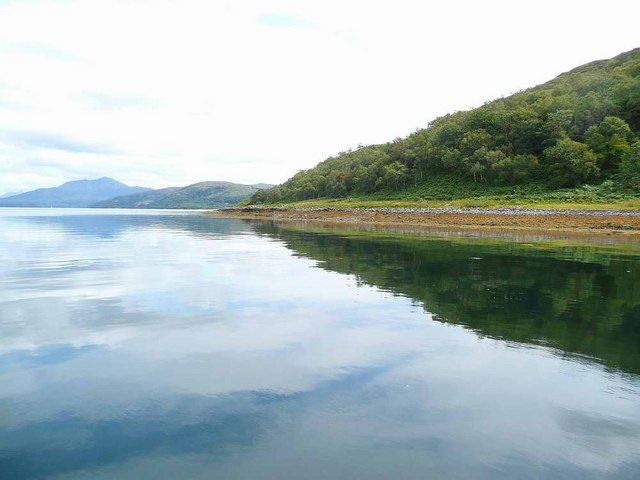 Loch Sunart shoreline.