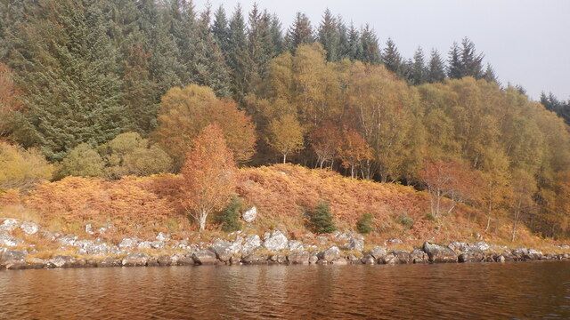 North shoreline of Loch Laidon
