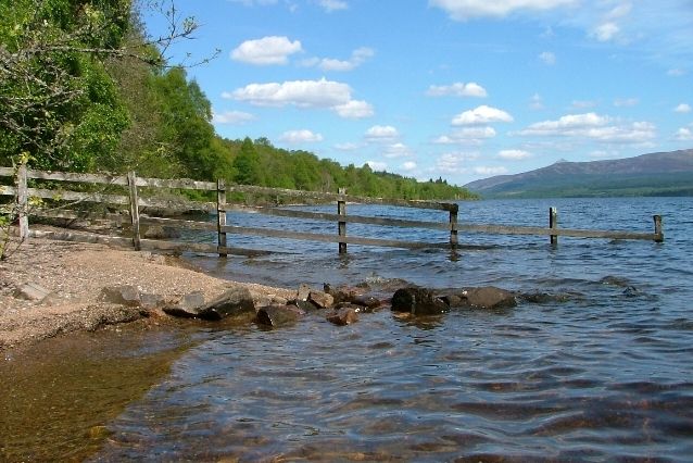Fence, Loch Rannoch Shoreline