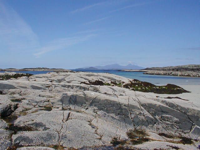 Rocks on Sanna Beach