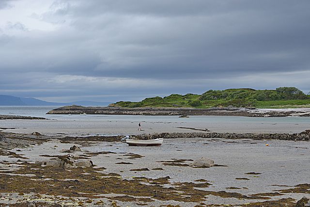 Looking out over Samalaman bay