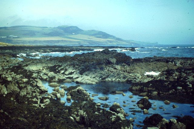 Rocky Shore Below Bottle Craig