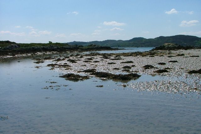 Caolas Eilean Ighe, at Low Tide
