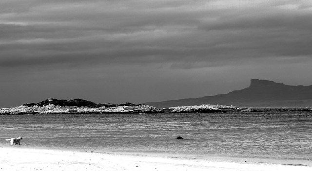 View from Camusdarach beach