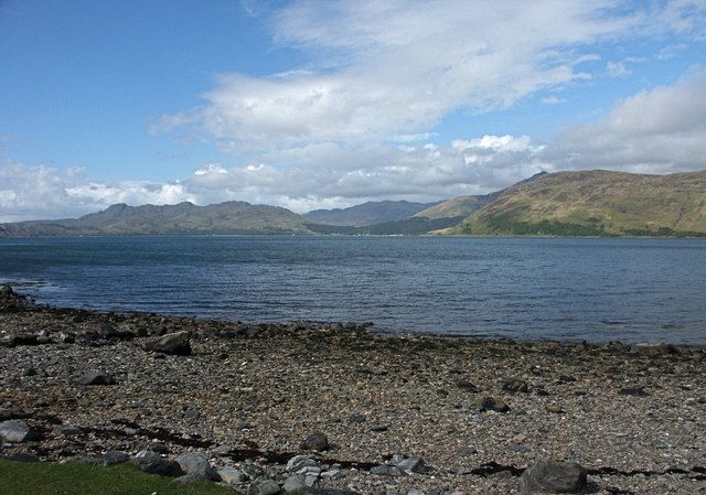 On the beach at Wester Stoul, Loch Nevis