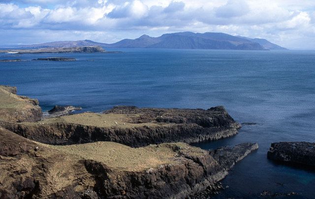 Overlooking the Fort, west of Tarbert Bay