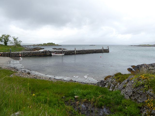 Airor Bay and jetty