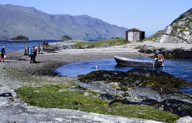 Barrisdale Bay view from Loch Hourn