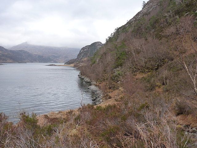 Shoreline of Loch Hourn