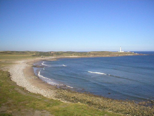 Nigg Bay and Girdleness Lighthouse