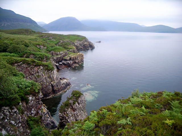 Eastern shoreline of Soay