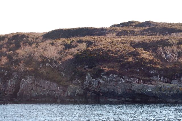 The entrance to Soay Harbour