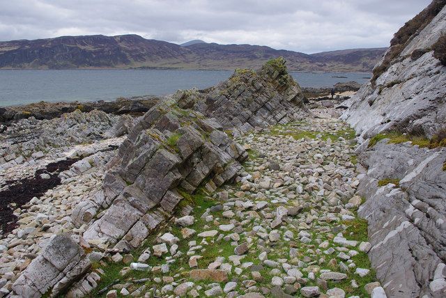 Shore on west side of Rubha Dubh Ard