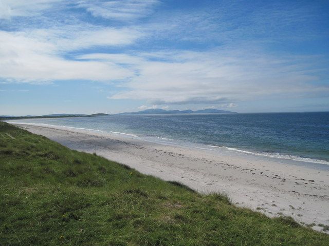 Beach, Blue Sky and Barra