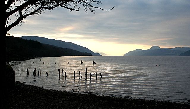 Loch Ness from Dores Beach