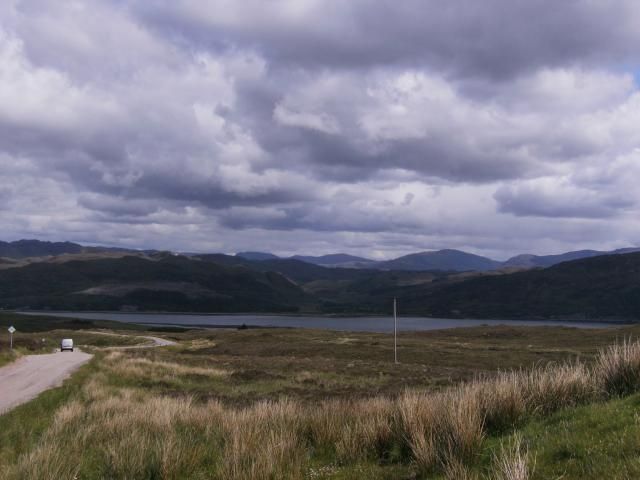 Marshland on Loch Kishorn's NW Shore