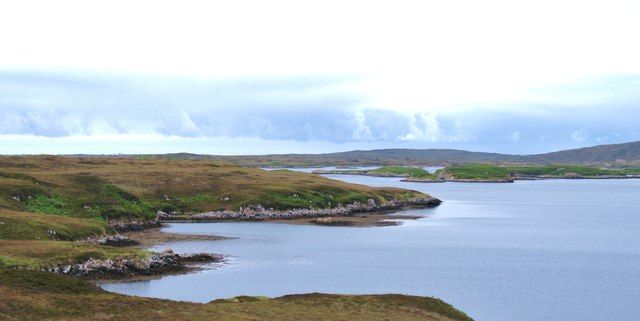 On the shores of Loch Uiseabhagh