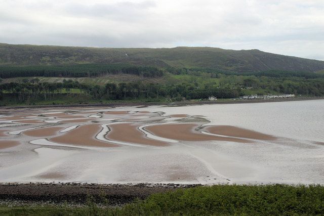Tide's out in Applecross Bay