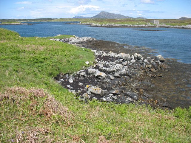 The eastern tip of Flodday