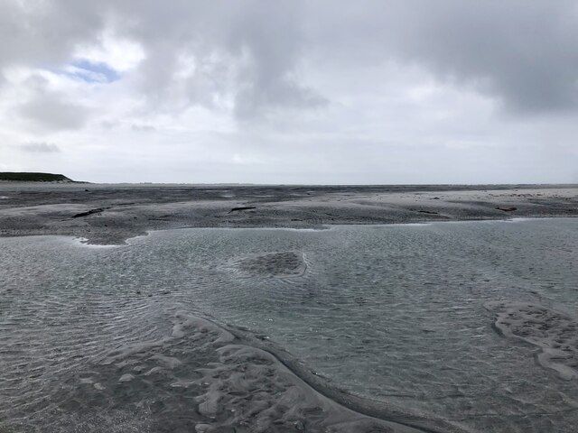 Sea bed between Benbecula and Baile Sear