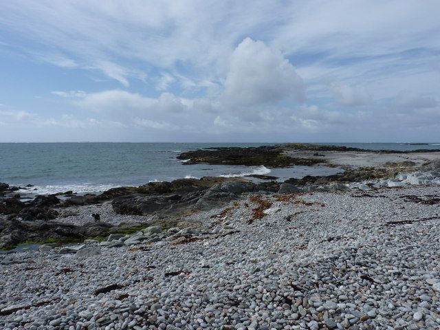 Boulder beach and rocks at Hanglam