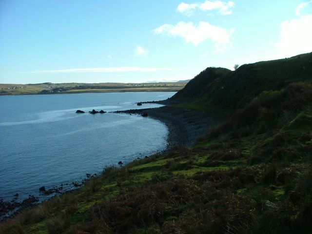 Shoreline on Staffin Bay