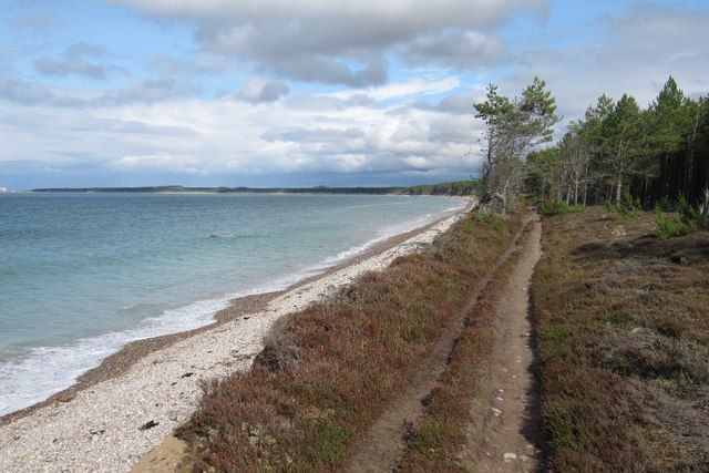 Coast path under attack
