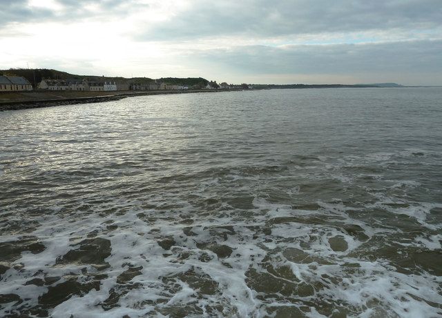 Looking out to Spey Bay