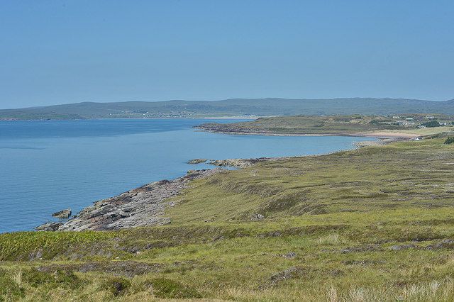 View over the bay at Opinan