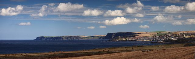 Banff and Macduff across Boyndie Bay